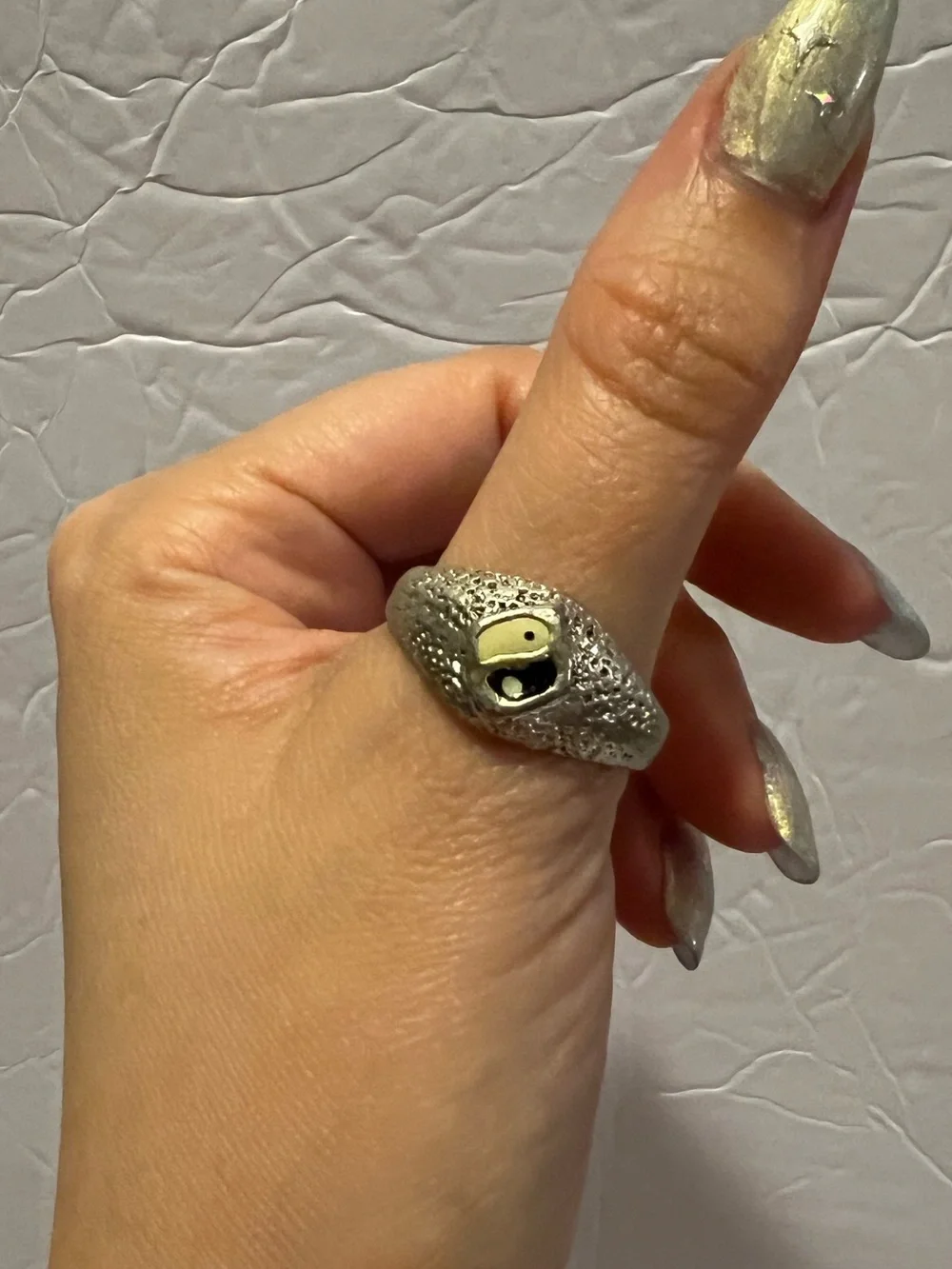 Vintage Yin & Yang Ring